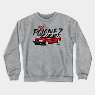 Orange Polonez Crewneck Sweatshirt